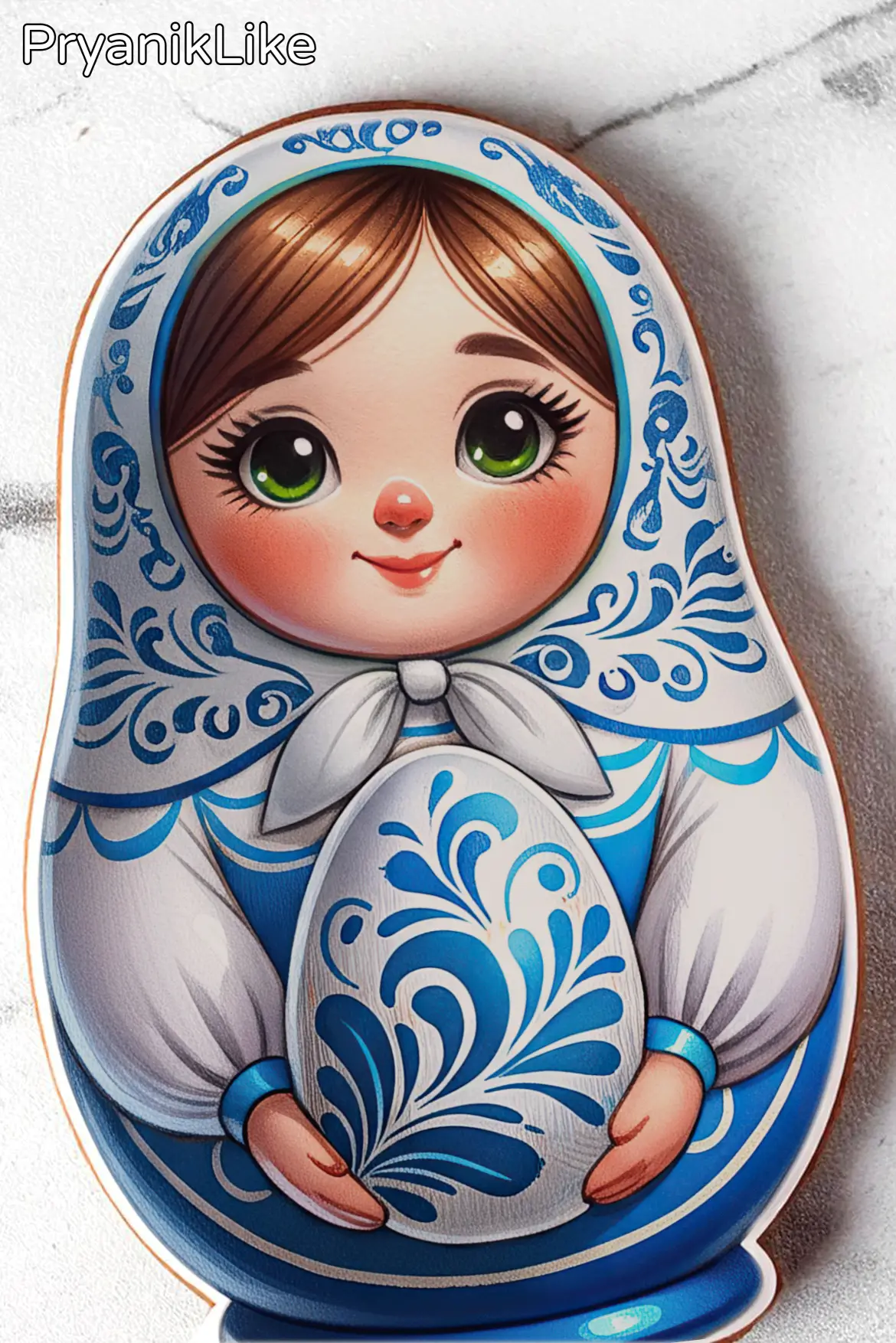 Пряник матрешка (ооооочень много)